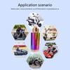 Waterproof Dustproof Motorcycle Speaker System with Dynamic LED Lighting Steel Sound  Components for Motorcycle Bikes