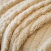 1pc Bohemian Jacquard Warm Tuffed Fleece Sofa Towel, Boho Style Soft Leiusre Thick Blanket for Living Room Couch Sofa Cover