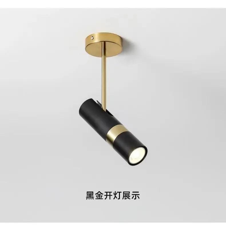 

Nordic Minimalist Led Chandelier Adjustable Angle Spotlight Bedroom Reading Living room Chandeliers Decor Hanging Bedside Lights Warm White