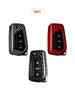 True Carbon Fiber Key Shell Cover for Toyota Highlander, Levin, and Corolla Folding Key