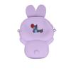 Ogi Mogi Toys Silicone Purple Rabbit Shoulder Bag