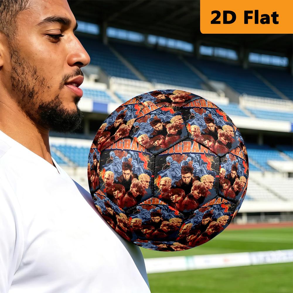 Vibrant Youth Expressions Soccer Ball Suitable for Both Training and Competition Very Elastic No. 5 Football Outdoor Sports Entertainment