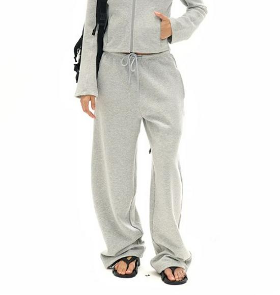 

Американский ретро свитшот на молнии с высоким воротом и комплект зауженных спортивных брюк-бананов Large