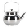 Stainless Steel Teapot with Removable Filter Metal Tea Kettle Coffee Table Serving Pot for Home Hotel Restaurant