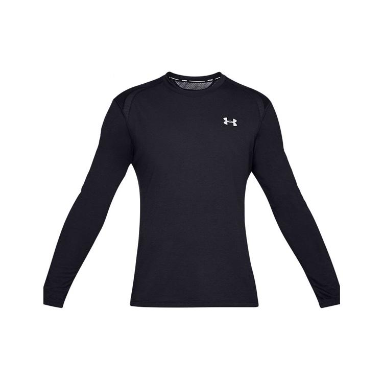 Men s Under Armour Streaker Long Sleeves Black 1326584-001 S