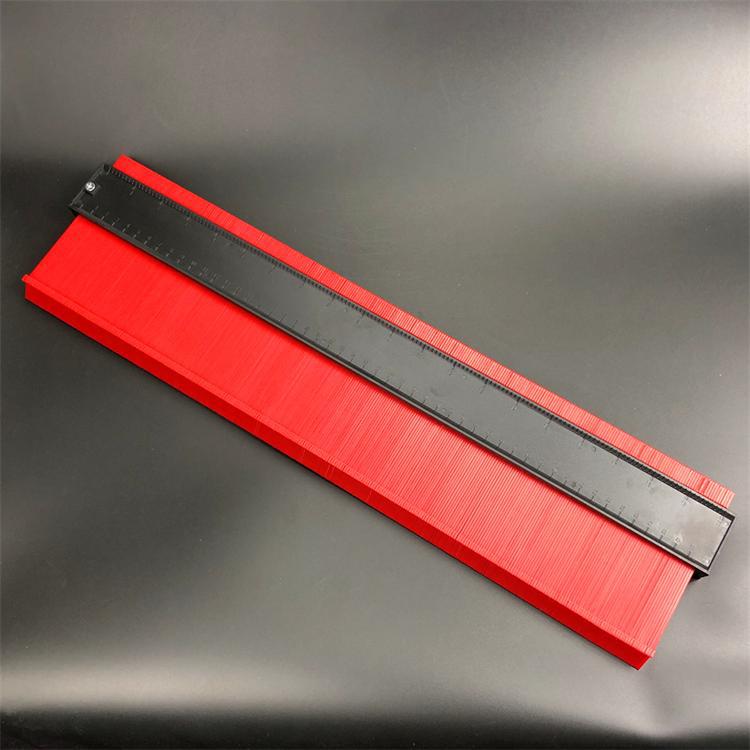 20-Inch Contour Gauge: Irregular Shape Measuring Tool & Encrypted Arc Profiling Ruler