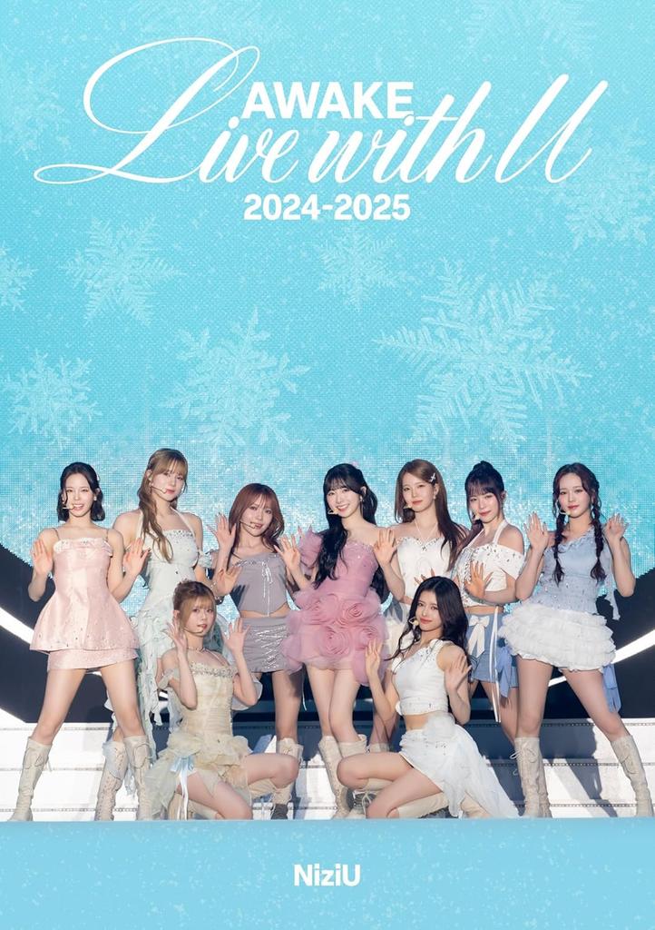 Press Bonus NiziU Live with U Press Regular Play Pass and Application [First Included] 2024-2025 "AWAKE" (First Edition) [Blu-ray] (Includes Postcard)