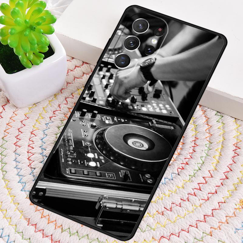 Electronic Music DJ Controller Mixer Soft Phone Case for Samsung Galaxy Note 10 Pro S26 Ultra S23 S24 FE S25 S21 S22 PLUS Cover