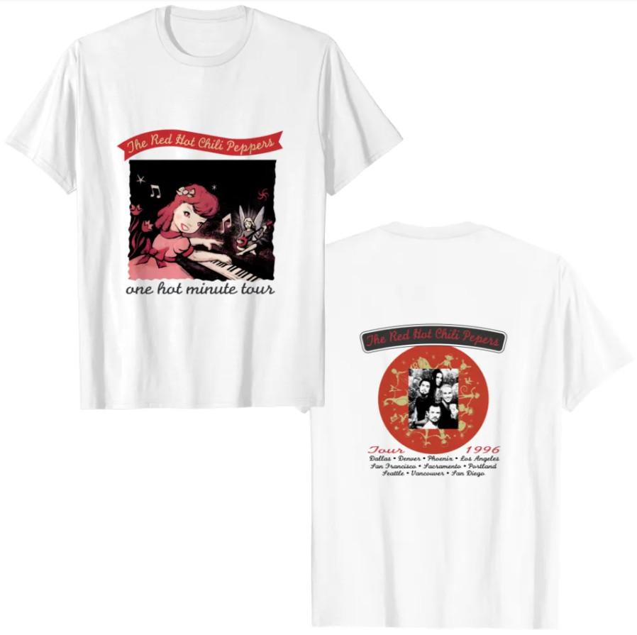

Red Hot Chili Peppers 1996 Tour T-Shirt – One Hot Minute Heavyweight Rock Tee M