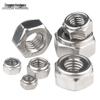 304 Stainless Steel Hex Lock Nuts