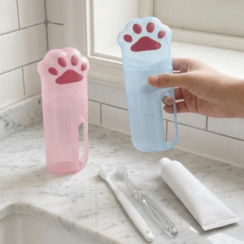 Cartoon Toothbrush Storage Box Plastic Portable Wash Cup Lightweight Mouthwash Cup Business Trips