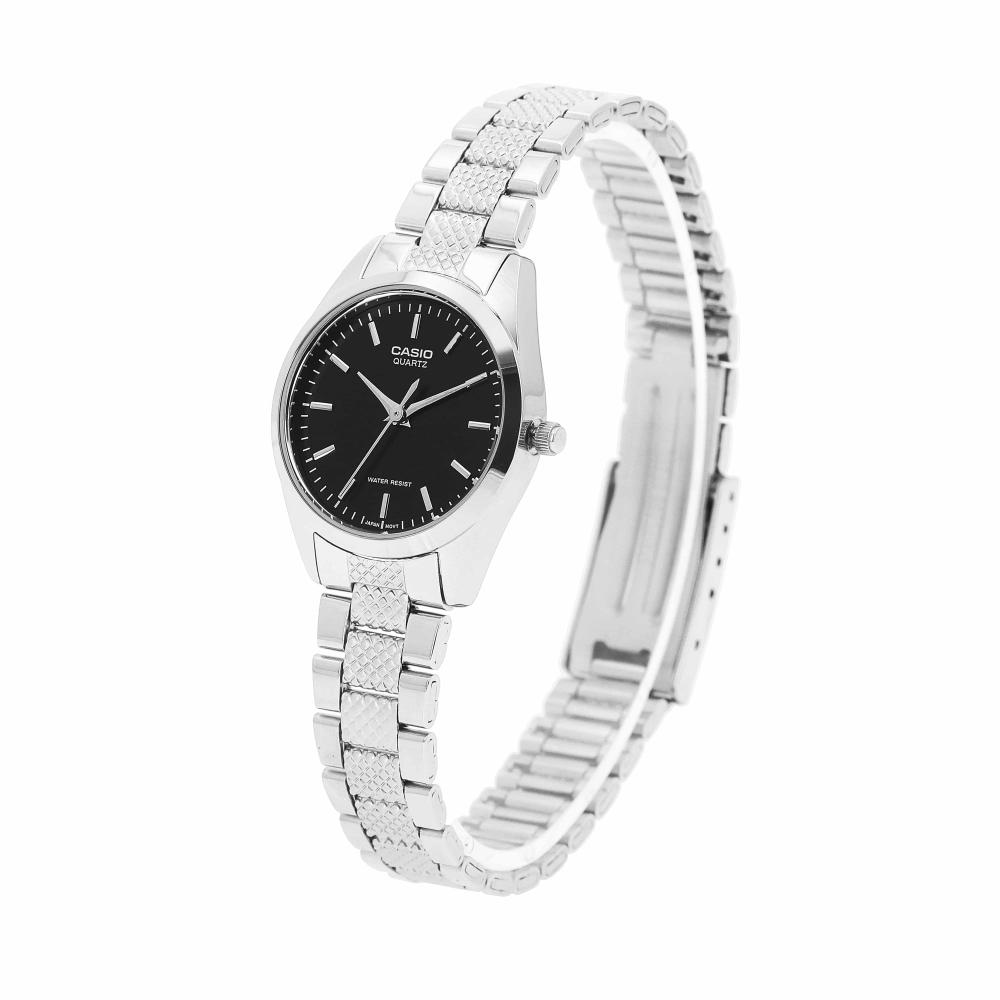 Casio Ltp 1274d 1adf  Ltp 1274d 1a  Analoge Sat Studentin Metalluhr