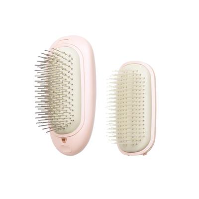 FESTINO Salon Care Quick Ion Brush (SMHB-028) [Hair & Scalp Care] Scalp Massage, Negative Ions, Washable Brush Head, Compact Size, Gift (Pink)