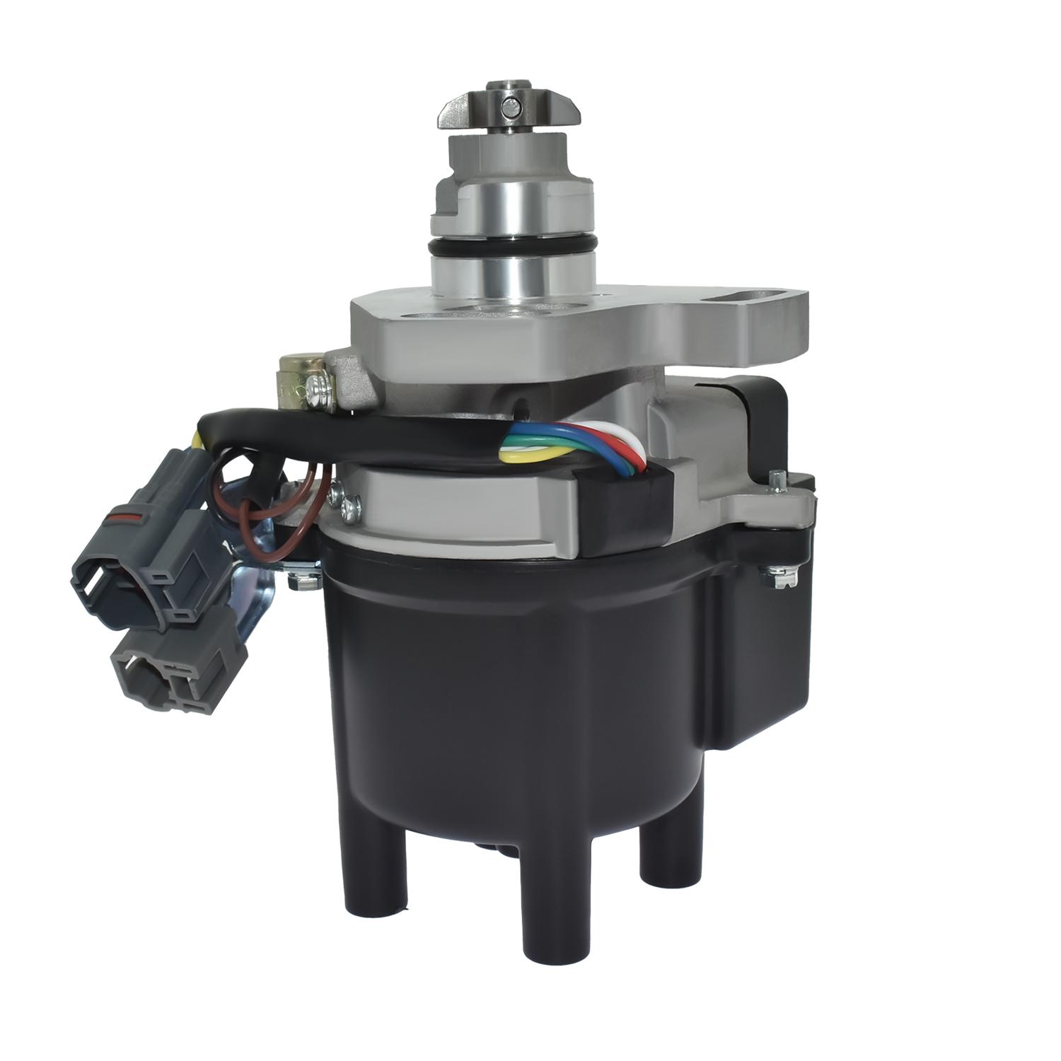 Electronic Distributor with Cap and Rotor Compatible with Toyota Corolla, Celica Geo Prizm, L4 1.6L, 1990 1991 1992 1993 19030-16140