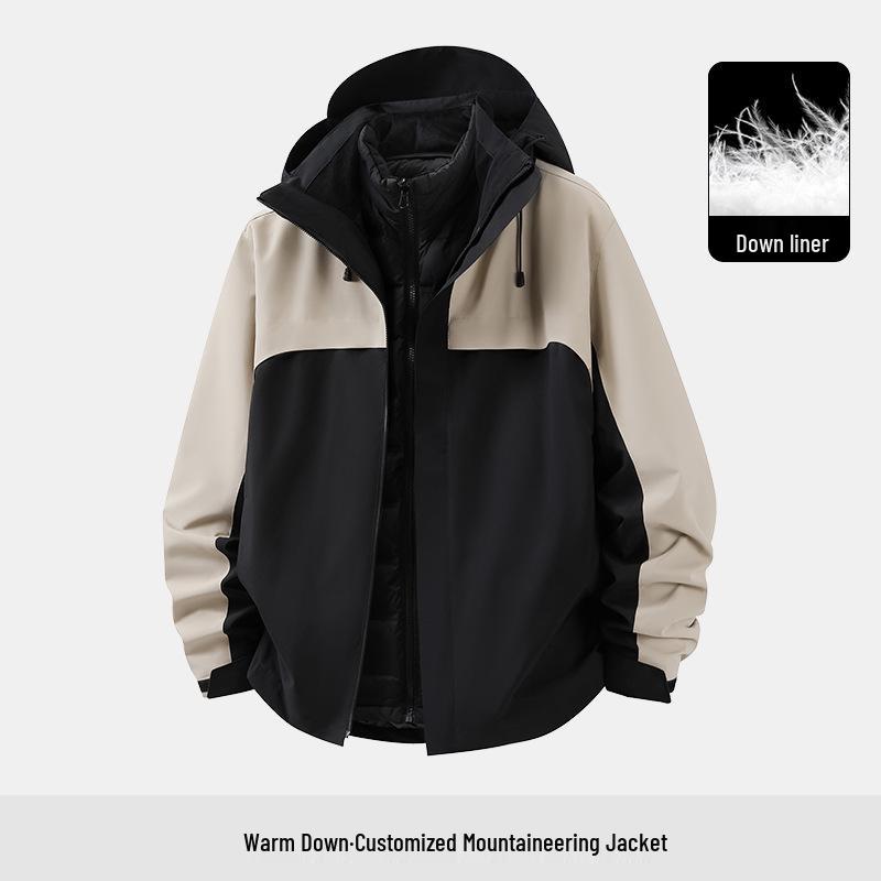Winter Outdoor Workwear Jacket with Custom Logo for Employees