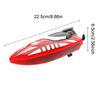 Remote Control Boat Stunt Boat 2.4Ghz Double-sided Driving Ship Toys Off Water Sensing Low Battery R