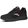 Anta Breathable Soft Sole Non-Slip Durable Low-Top Running Shoes Women Sneaker Black 922115571-4
