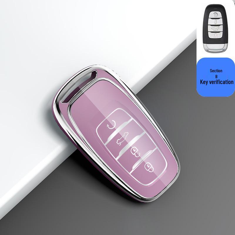 High-End Protective Key Case for Hongqi Models HS5, HS7, H5, H9, HS9, H7