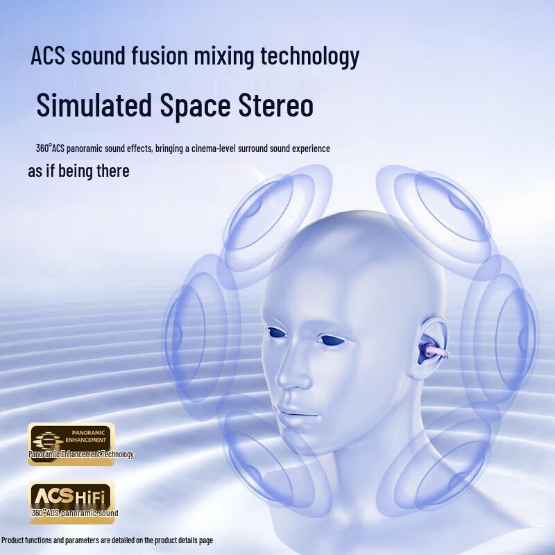 Newmine S7 Smart Bone Conduction Ear-Clip Bluetooth Headset