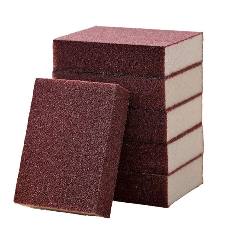 Magic Sponge Cleaning Brush, Metal Rust Removal Sponge Wipe, Emery Sponge Brush, Pot Brush, Kitchen Cleaning Daily Necessities