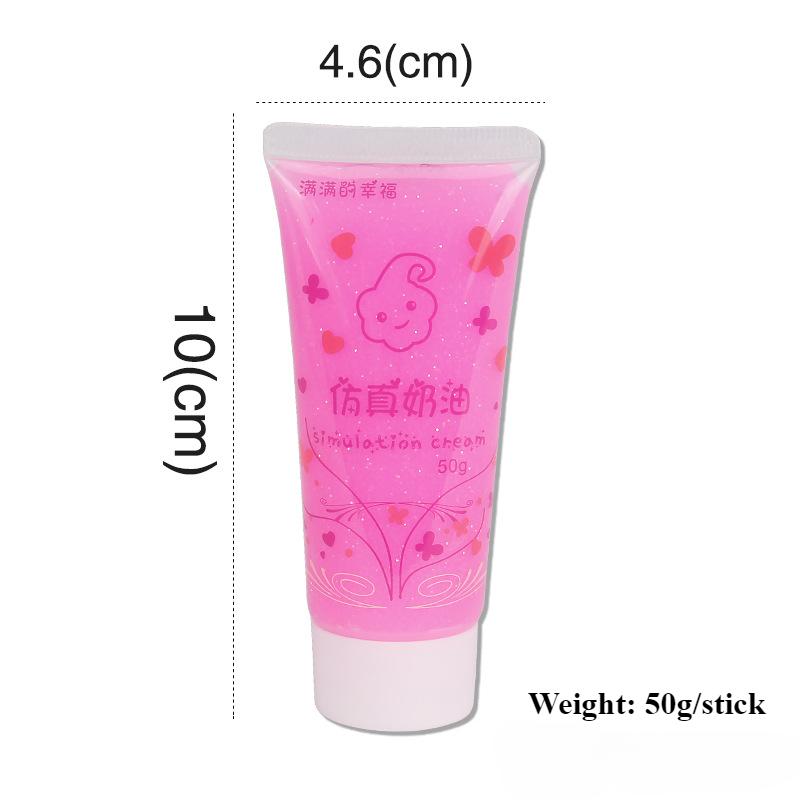 50ml Anti-freezing Crystal Glitter Cream Glue Phone Case DIY Material Handmade Glue