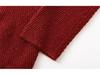 Plus Size Elegant Suit Collar Xiang Style Jacket Winter Knit Cardigan for Women