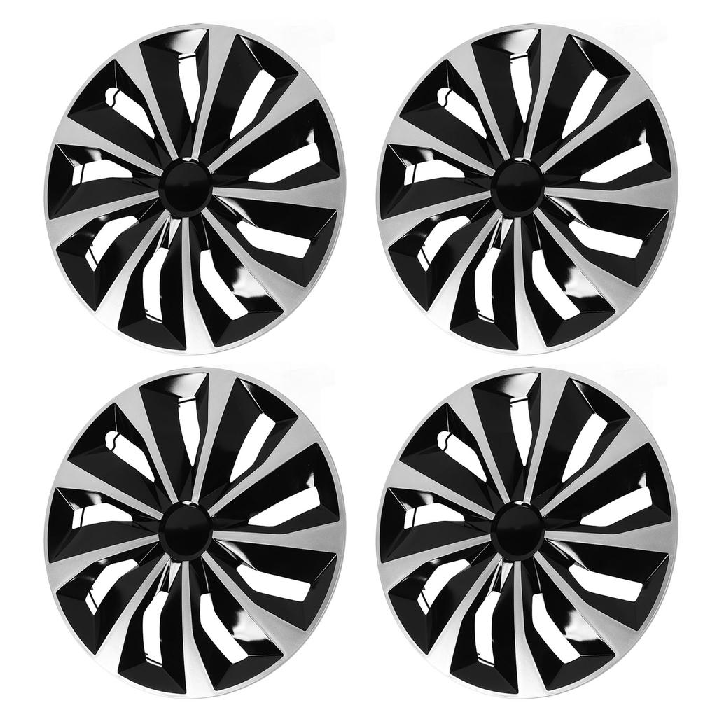 4pcs Hubcap 15 Inch Hubcaps Wheel Covers Replacement for Fiat 500 and Most Cars