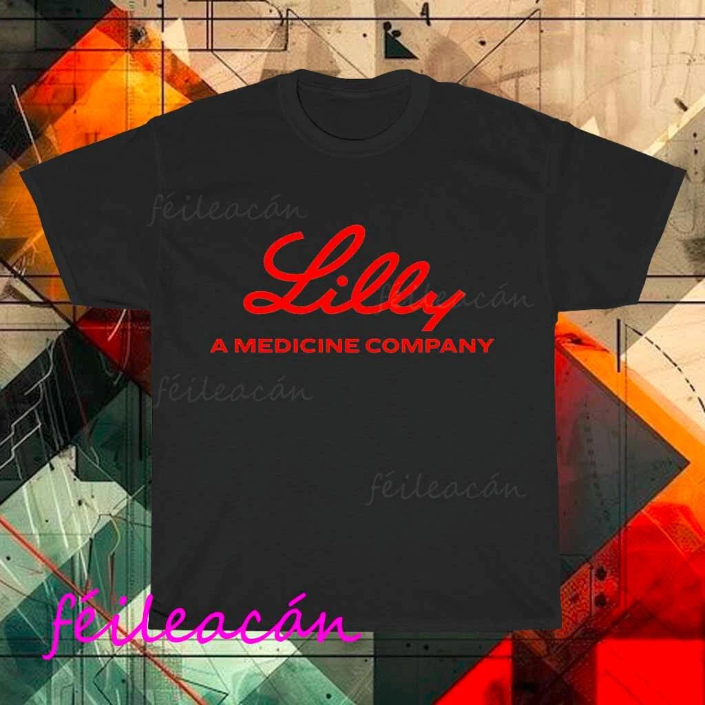

Brand New ELI LILLY Pharmaceutical Logo American T-Shirt Funny Size S to 5XL M
