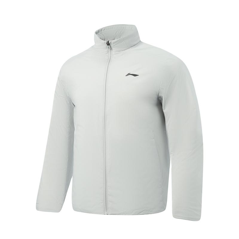 

Li Ning Теплоудерживающая Ветрозащитная Антистатическая Стойка Воротник Удобная Повседневная Универсальная Зимняя Пуховая Куртка Унисекс Верхняя Одежда AYMV597-1 XL