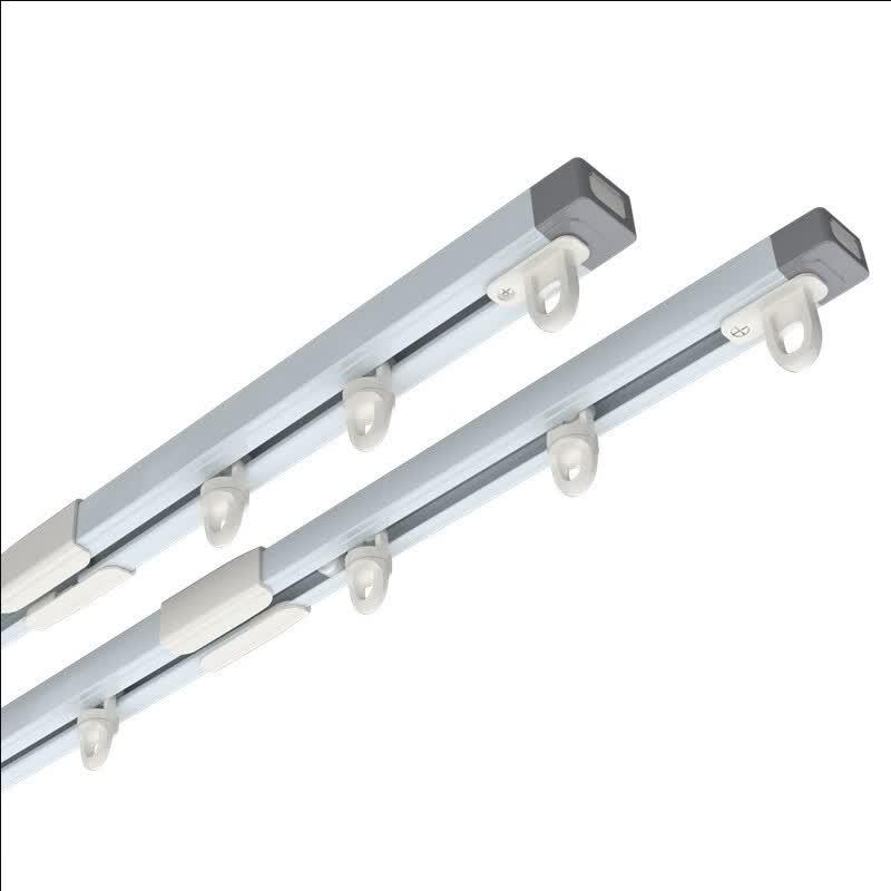 BENXINNONG Extendable Aluminum Curtain Rod Track