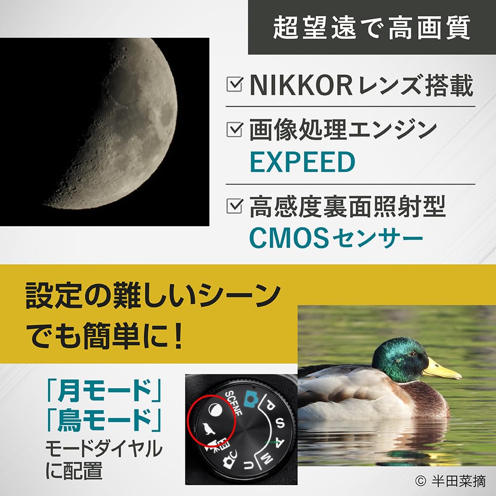 Nikon Digital Camera COOLPIX P1100 Super Telephoto Zoom Camera