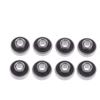 4/8Pcs 608-2Rs Long Plate Integrated Bearing Long Hoverboard Skateboard High Speed Silent Speed Bearings Surfboard Accessories