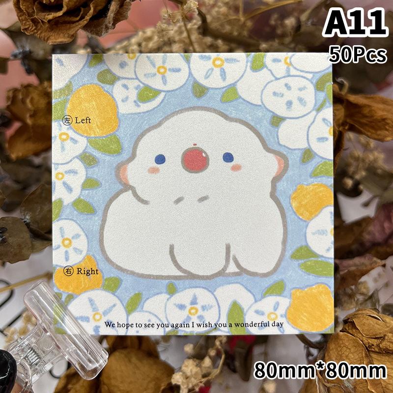 50Pcs Press On Nail Cardboard Cards 6.5X6.5Cm 8X8Cm Cartoon Pattern Nail Art Display Photo Props Card False Nail Tips Manicure