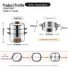 Supor 13L Multi-function 3-Layer Electric Steamer & Hot Pot CN Plug (adapter Included)