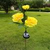 Simulation Flower Solar Path Lights LED Simulation Flower Light LED Solar Light  Porch Lighting