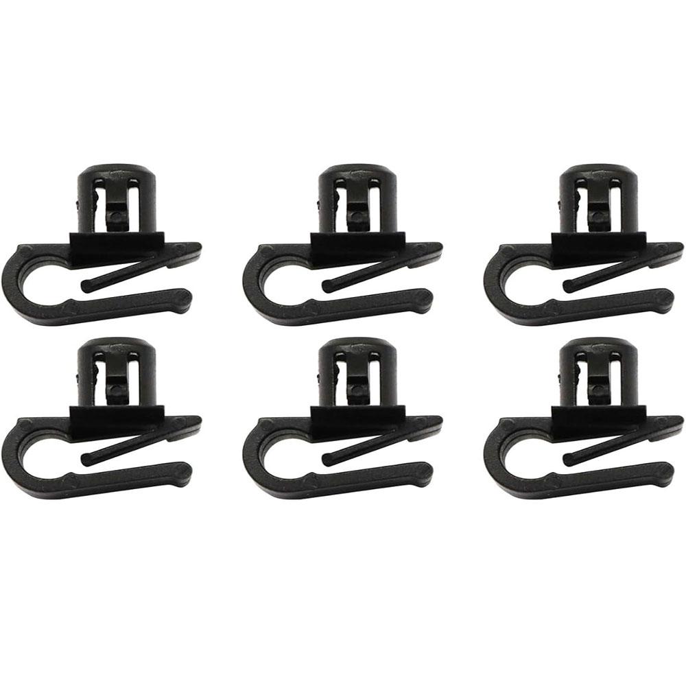 6× Front Bumper Mesh Grille Fastener Clip 0029885181 For Mercedes-Benz C230 C350