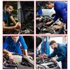 Universal Hose Clamp Pliers 4Pcs Set for Car Oil Pipe Separation Heavy Duty Filter Clamp Tools Mechanic Engine Repairs