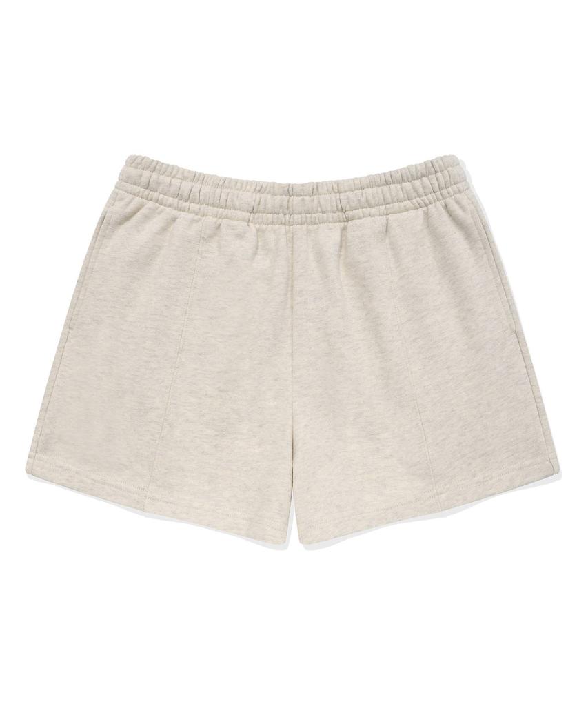 COVERNAT WOMAN Oatmeal Sweat Shorts