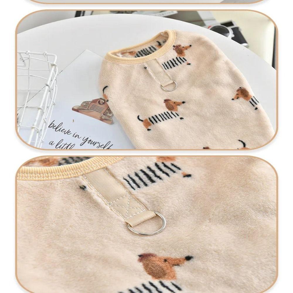 Verdickende Winterwelpenkleidung Fleece Warme Hundeweste Neues Hunde-Sweatshirt Nacktkatze