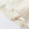 Women's French Embroidered Floral Square Neck Babydoll Blouse