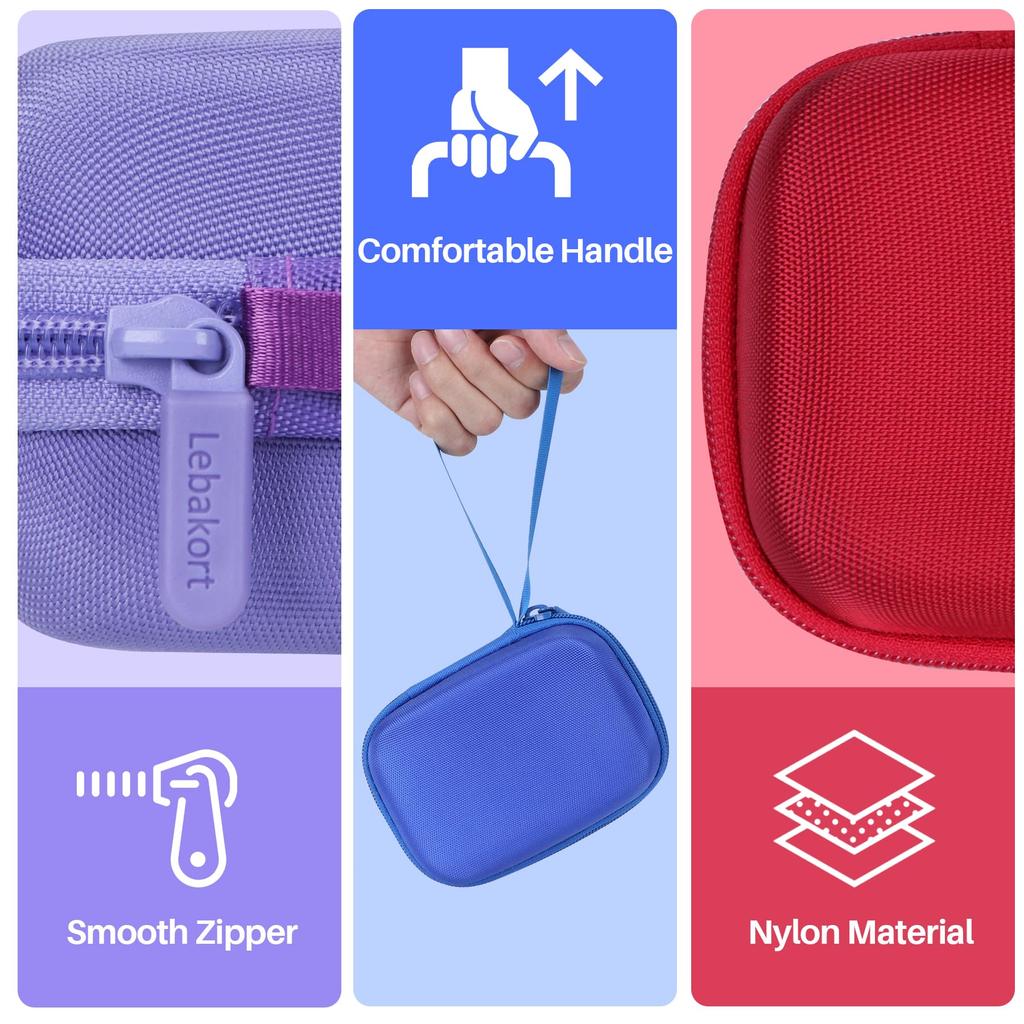 Lebakort Storage Case for Kodak PIXPRO FZ55/FZ45 Zoom Digital Cameras (Off-White)