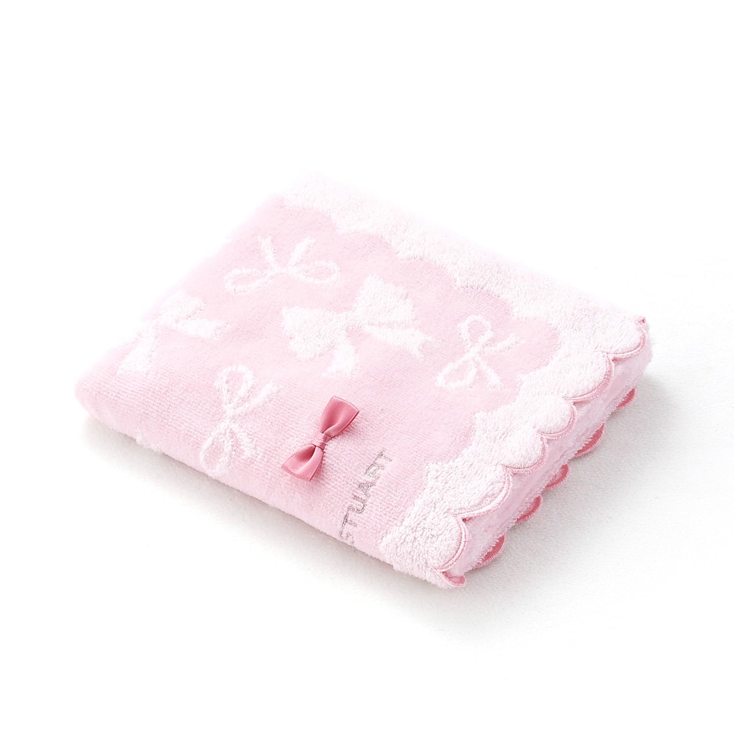

JILL STUART Charming Ribbon Face Towel, Pink, Ribbon, Scala, 58-1942150, Approx. 34 x 80cm