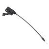 Hood Bonnet Release Cable with Pull Handle 68257542AA Flexible Bonnet Pull Release Cables Metal Black