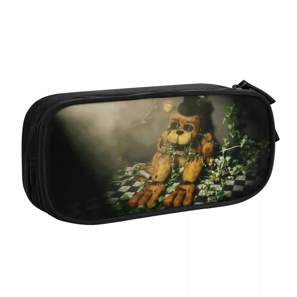 Springtrap Fnaf Federmäppchen Stiftebox Taschen Schüler Große Kapazität Büro Reißverschluss Federmäppchen