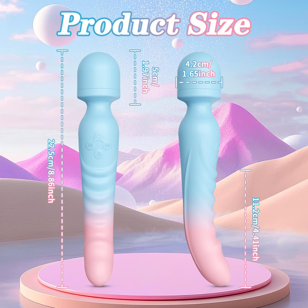 Magic Wand AV Body Massager Dildo Vibrator for Women Couple G Spot Gradient Vagina Clitoris Stimulator Adult Sex Adult Female