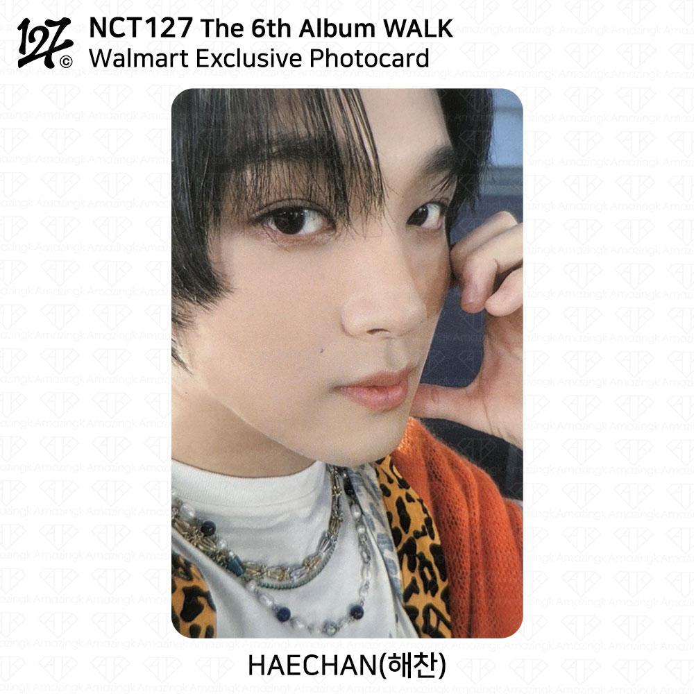NCT127 The 6th Album WALK Exclusive Photocard SMtown Global Walmart KPOP