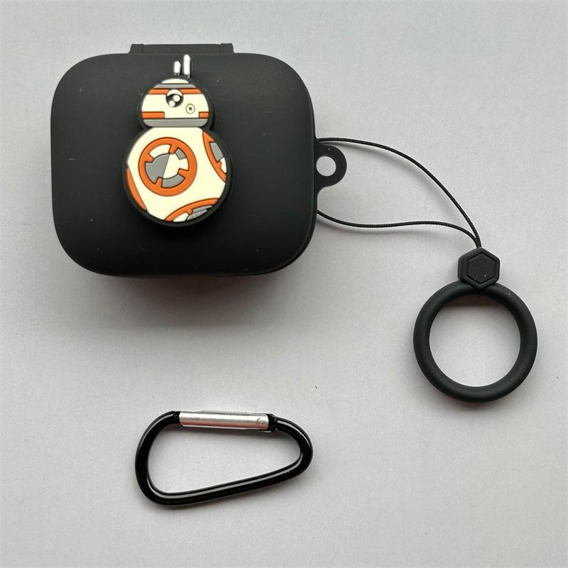 Applicable to real me Realme Buds Air8 wireless bluetooth headset case 1pro three-dimensional cartoon soft case