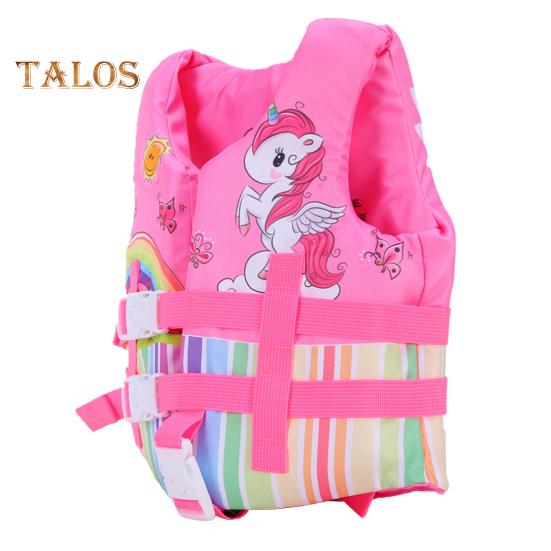 Toddler Swim Vest Life Jacket Floaties for Toddlers Flotation Swimsuit with Adjustable Safety Strap Buoyant Swimwear for 2-10 Year Old