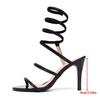 Women's Stiletto Heel, Fashionable Sexy Style Minimalist Design High Heel Sandals Super High Heel
