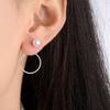 Pearl Circle Earring Earrings Fashion Temperament Earrings for Women